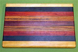 Board #955 Exotic Hardwood Cutting Board 11 3/4" x 8 1/2" x 7/8" - $21.99